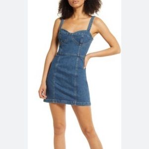 Reformation Nikki Bustier Dress